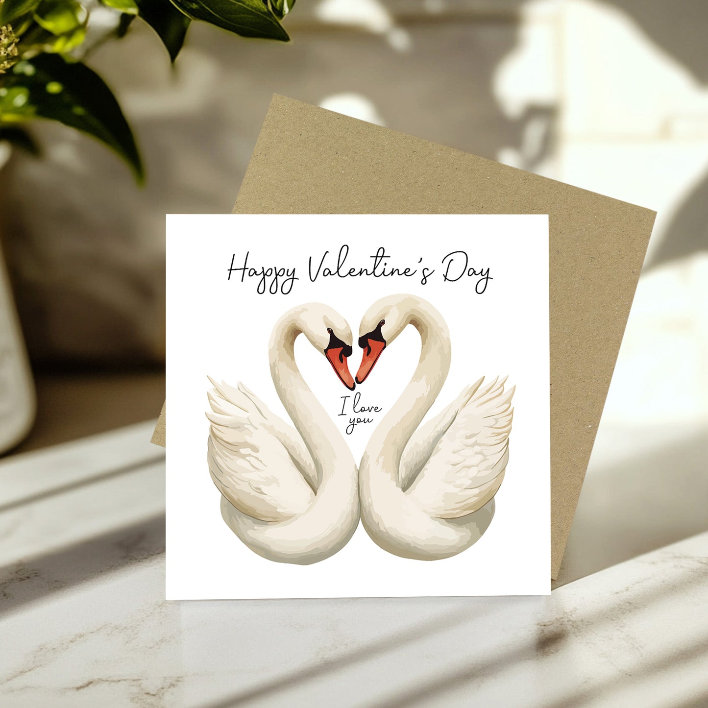 Valentines Card for Him Her I Love You Card Valentines Day Card