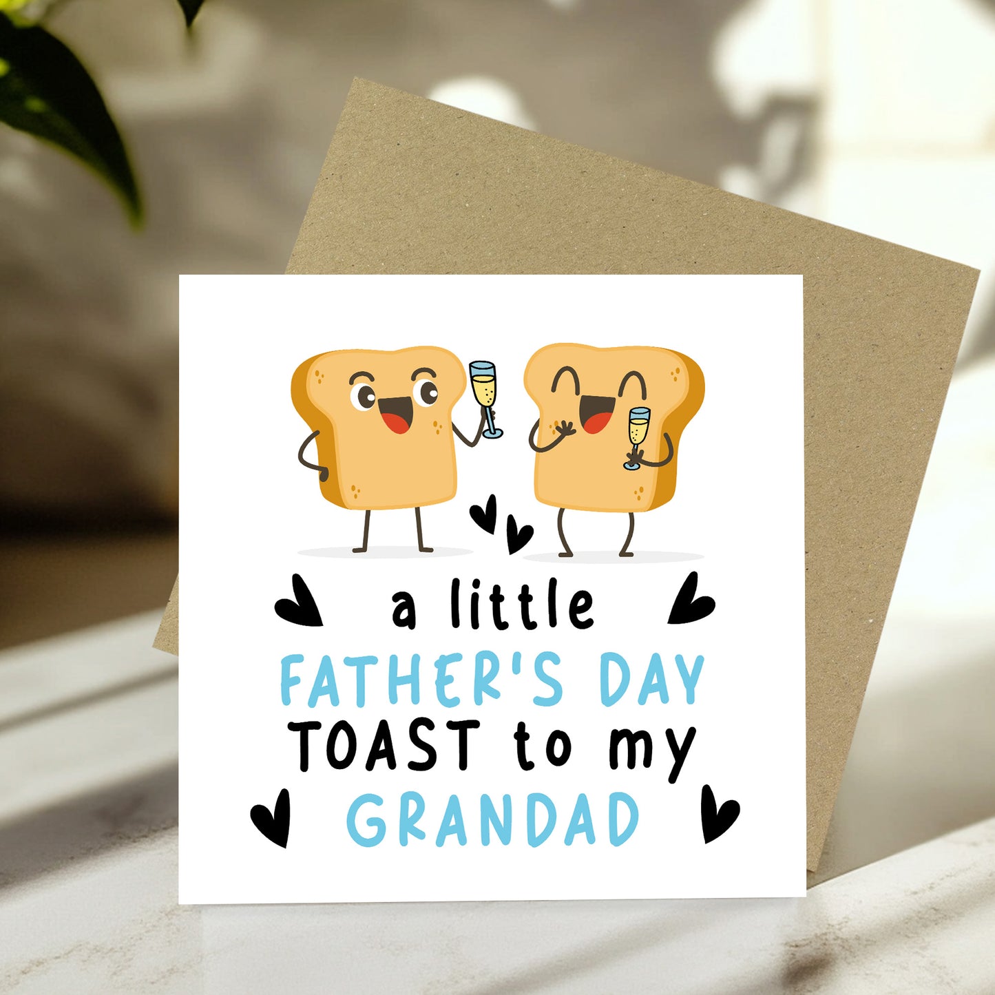 Fathers Day Novelty Card For Grandad Happy Father's Day Card