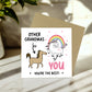 Funny Card For Grandma Thank You Card For Grandma Birthday Card