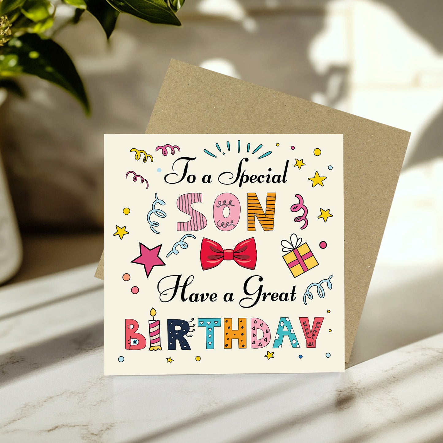 Son Birthday Card Kids Happy Birthday Card For Son Birthday Card