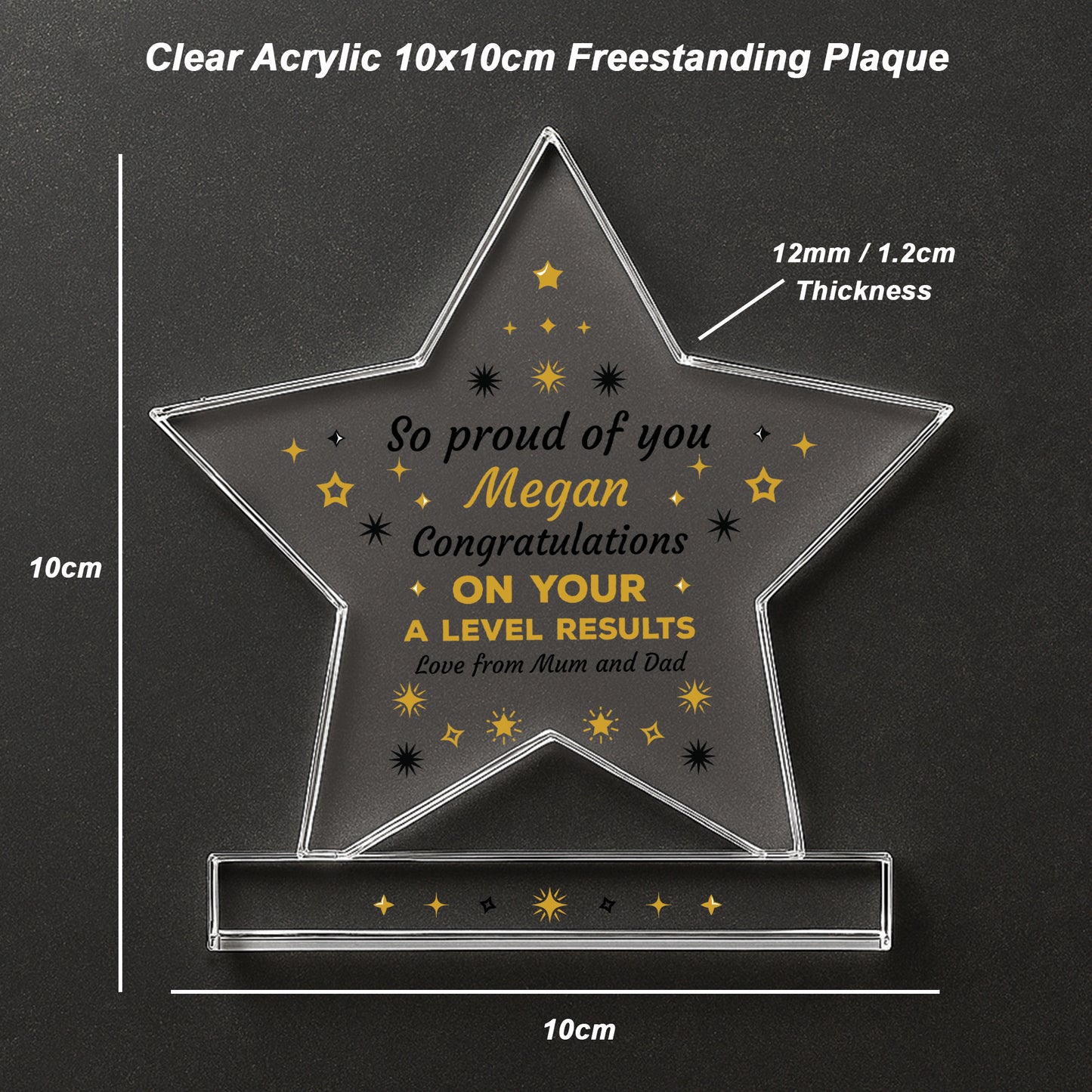 Personalised Congratulations Gift For A Level Results Day