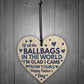 Funny Fathers Day Card and Wooden Heart Novelty Fathers Day Joke