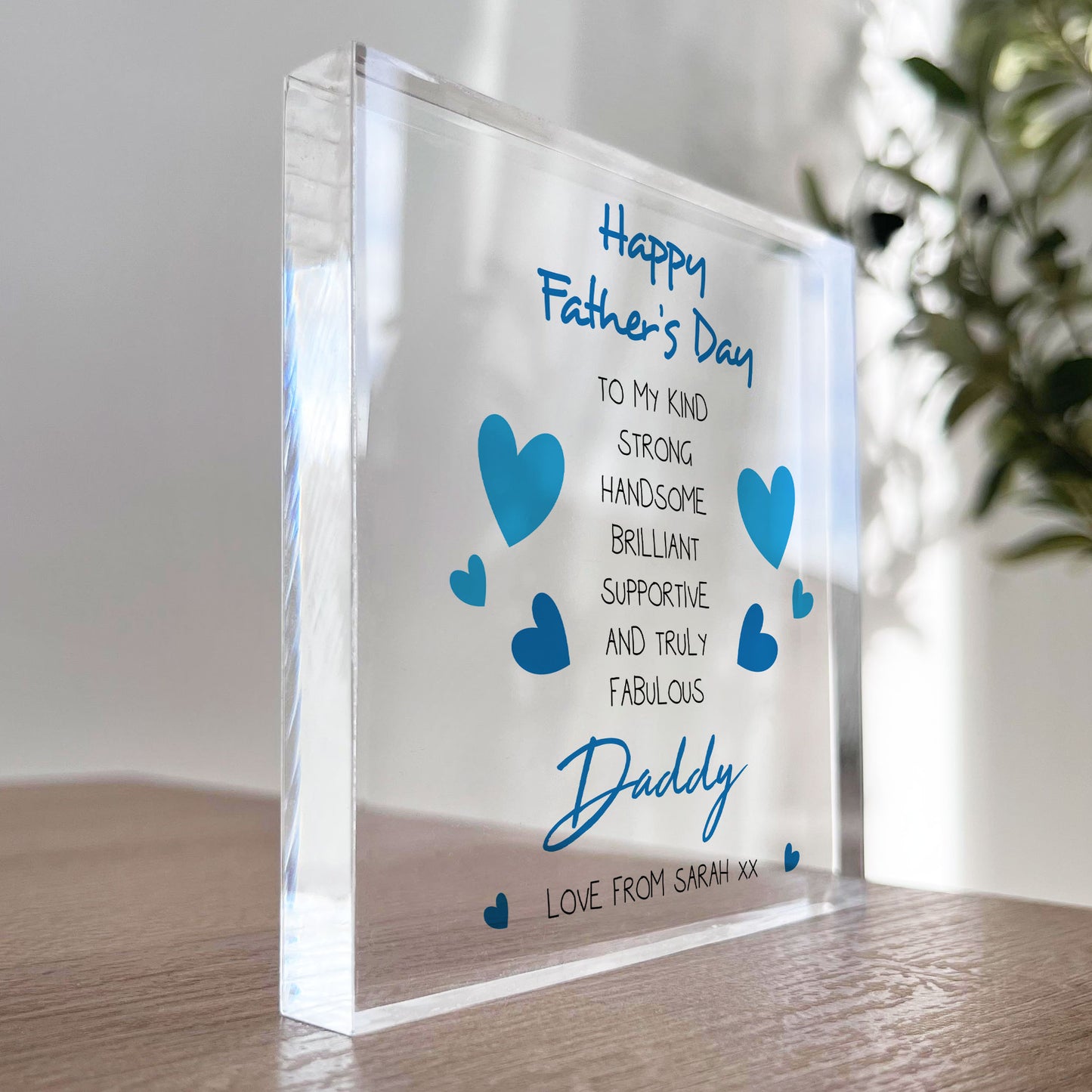 Cute Fathers Day Gift For Dad Daddy Grandpa Grandad Personalised