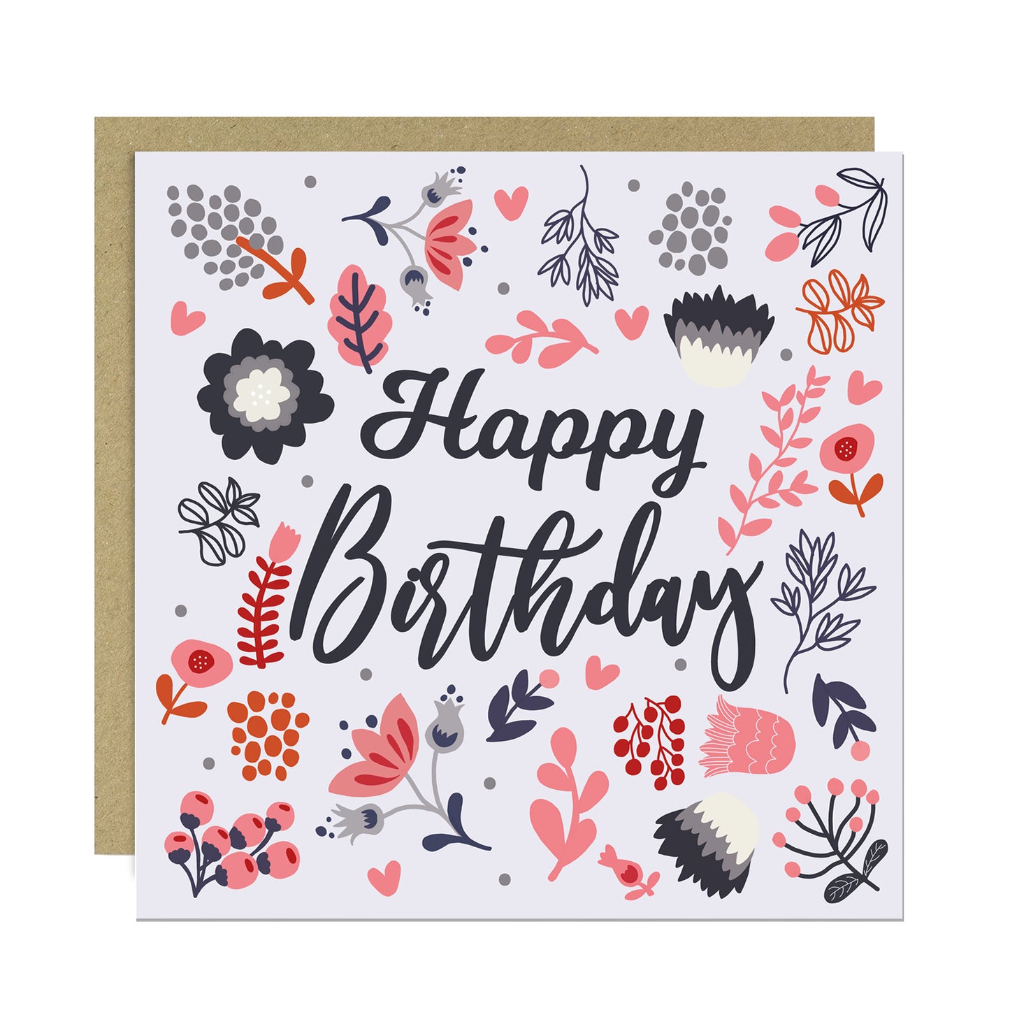 6 Assorted Birthday Cards for Women Multipack Floral Birthday