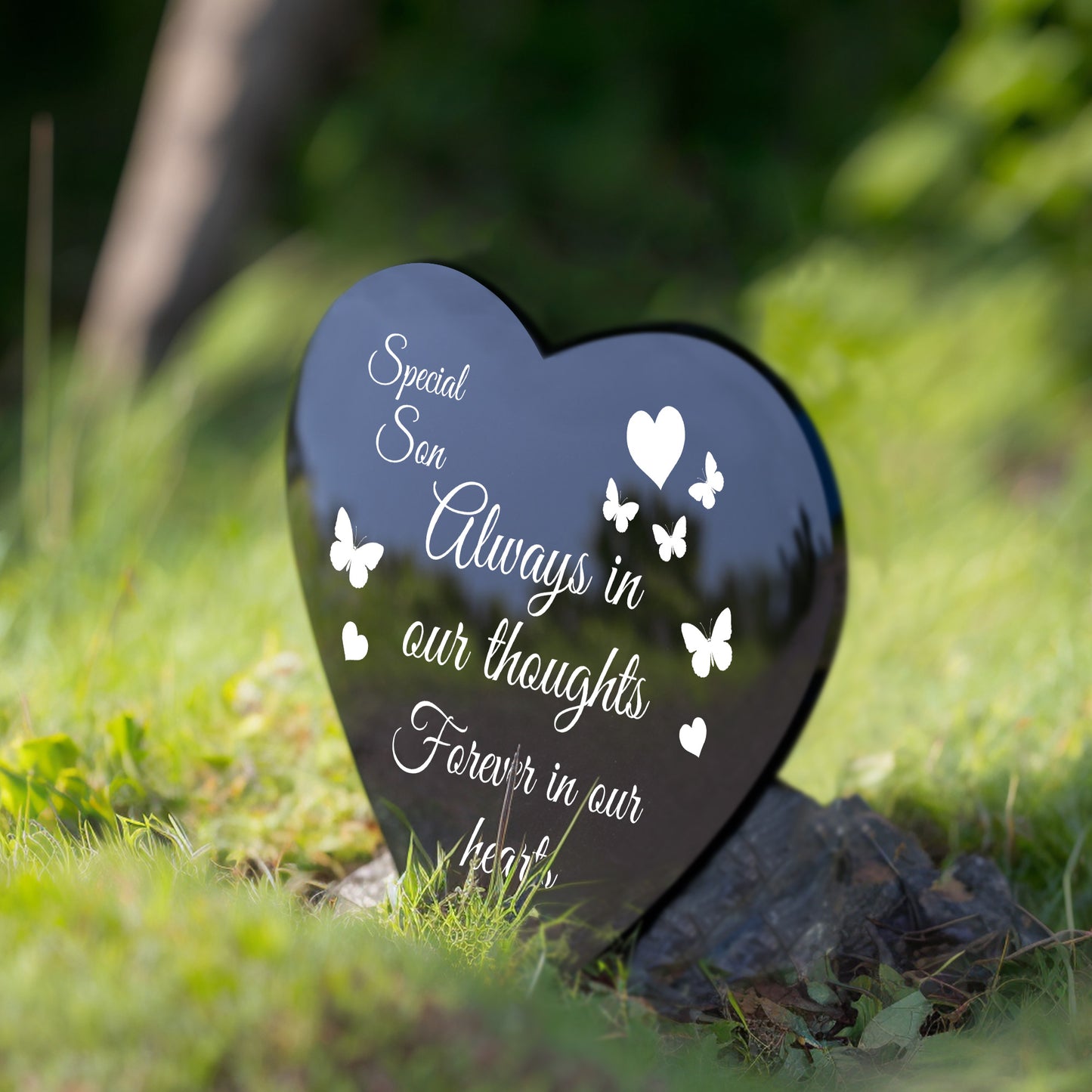 Son Memorial Plaque Graveside Grave Memorial Stake Memorial Gift