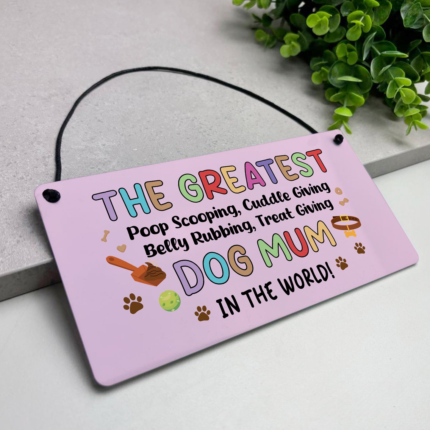 Funny Birthday Christmas Gift For The Greatest Dog Mum Gift