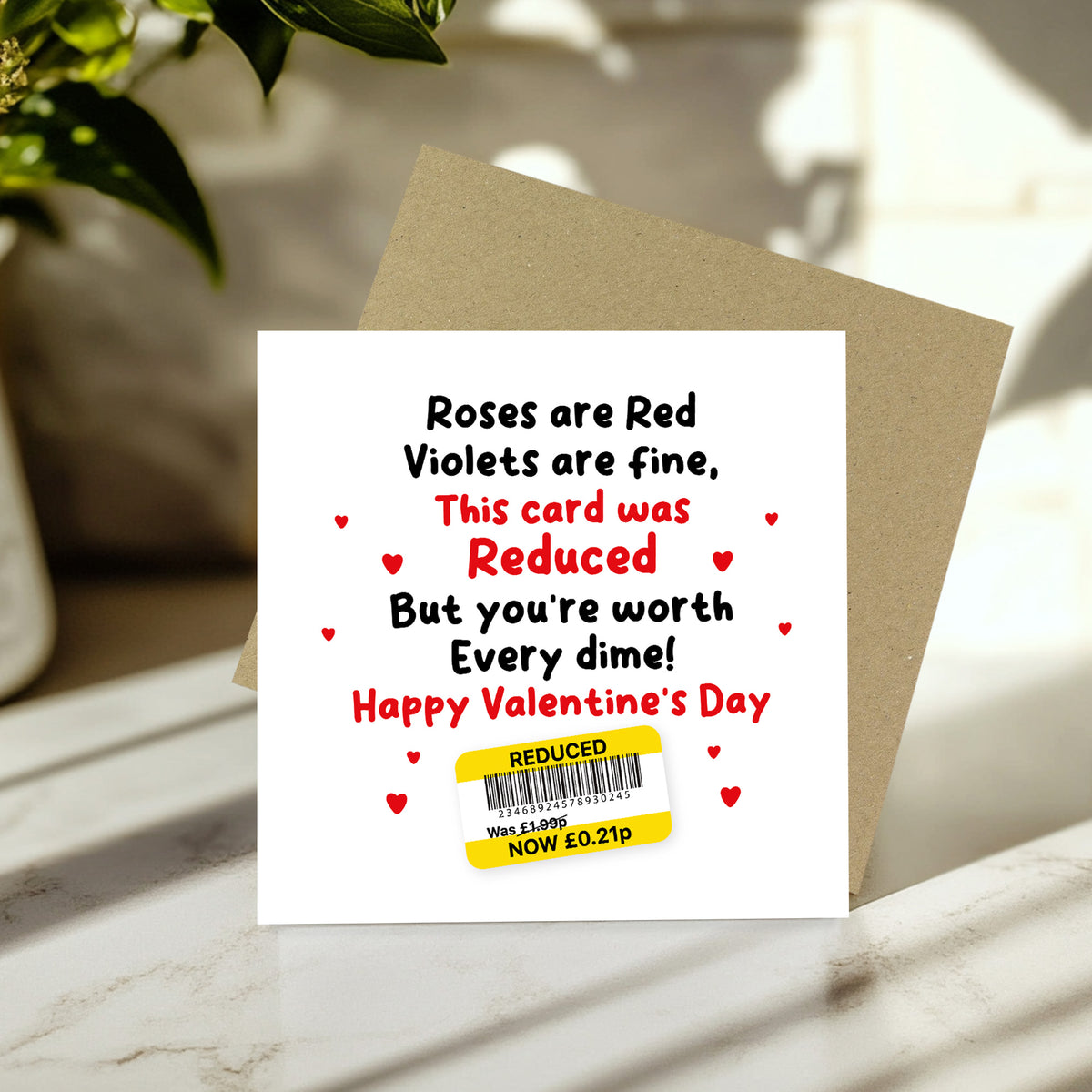 Funny Valentines Day Card For Him Her Boyfriend Girlfriend Joke