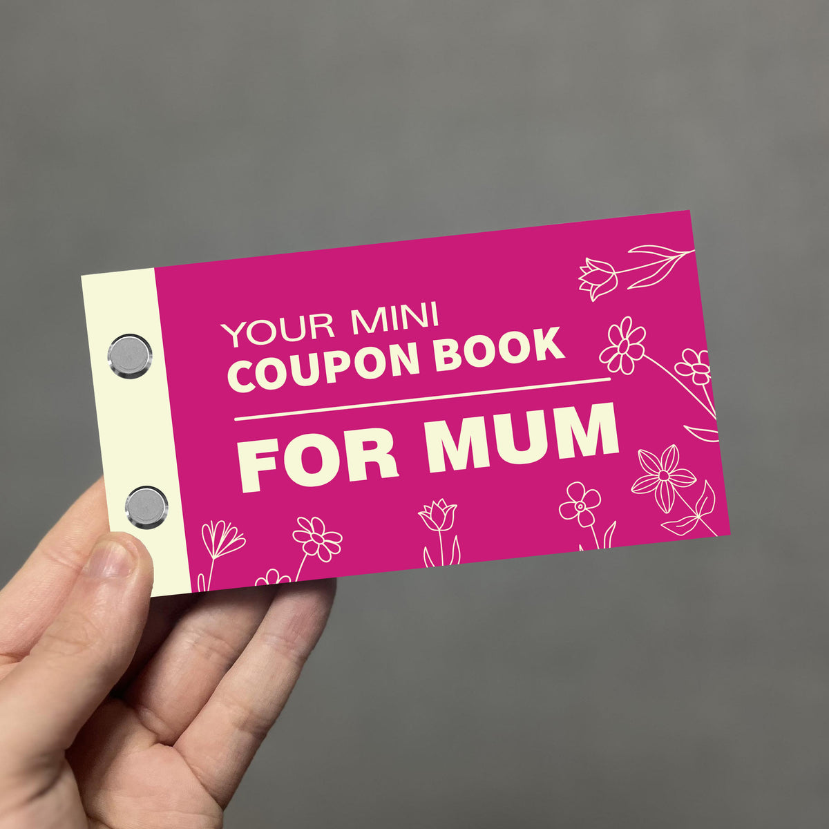 Coupon Book for Mum, Coupon Cards for Mother's Day, Birthday