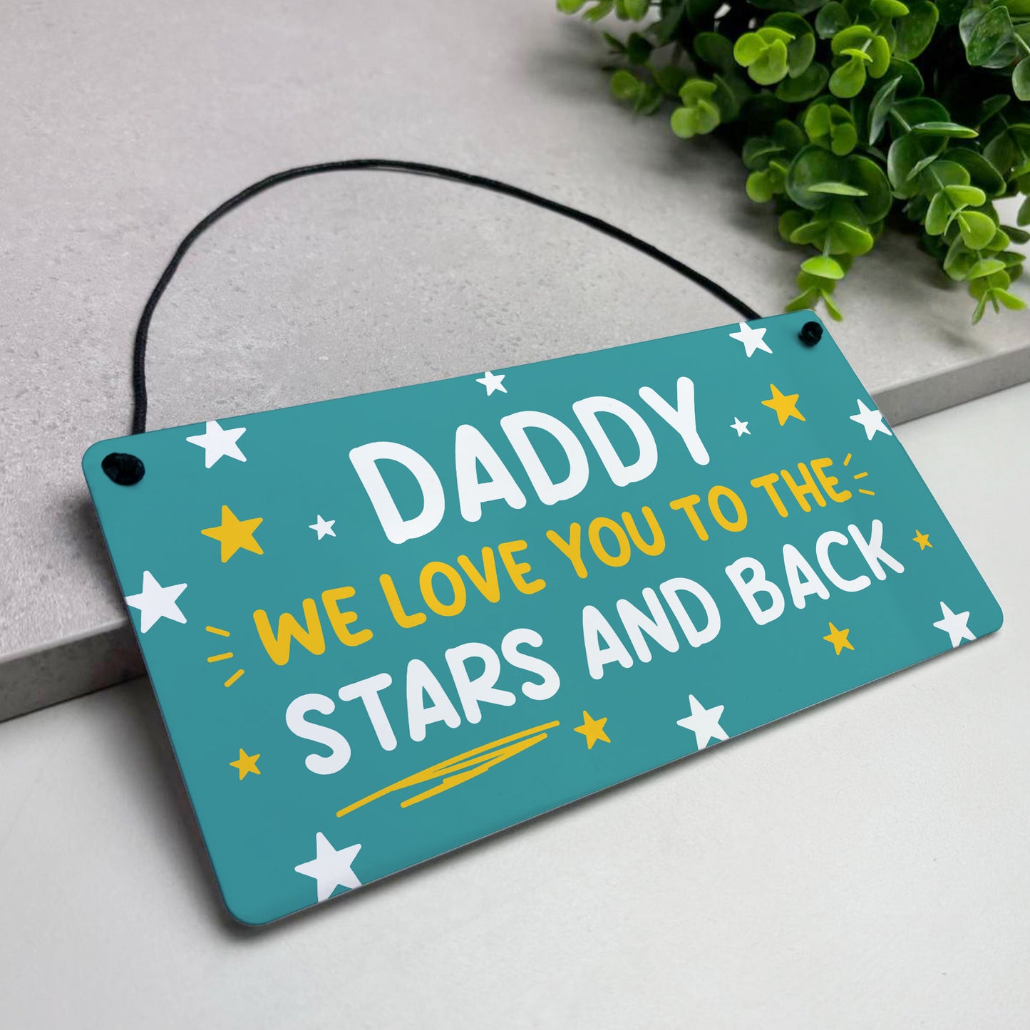 Daddy Gift For Birthday Fathers Day We Love You To The Stars