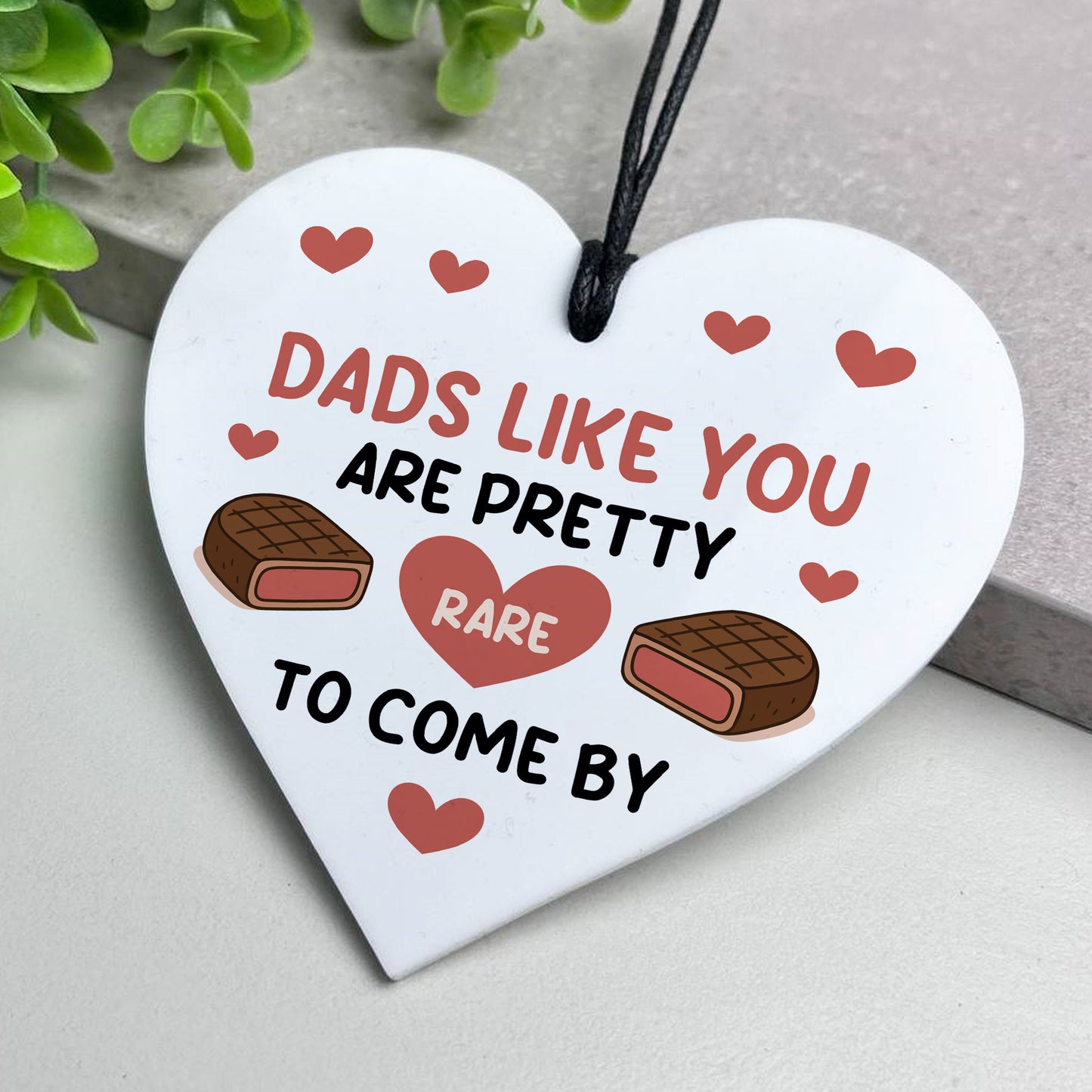 Funny Gifts For Dad Dads Rare To Come By Heart Plaque Dad Gifts