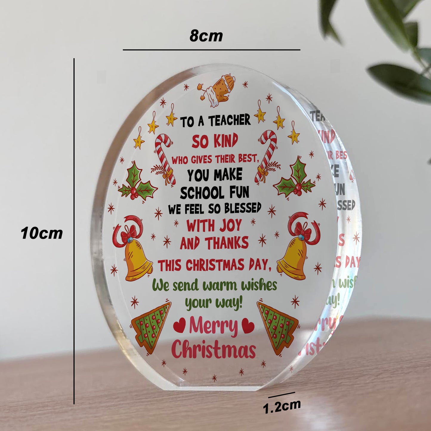 Thank You Gift For Christmas For Teacher Teaching Assistant