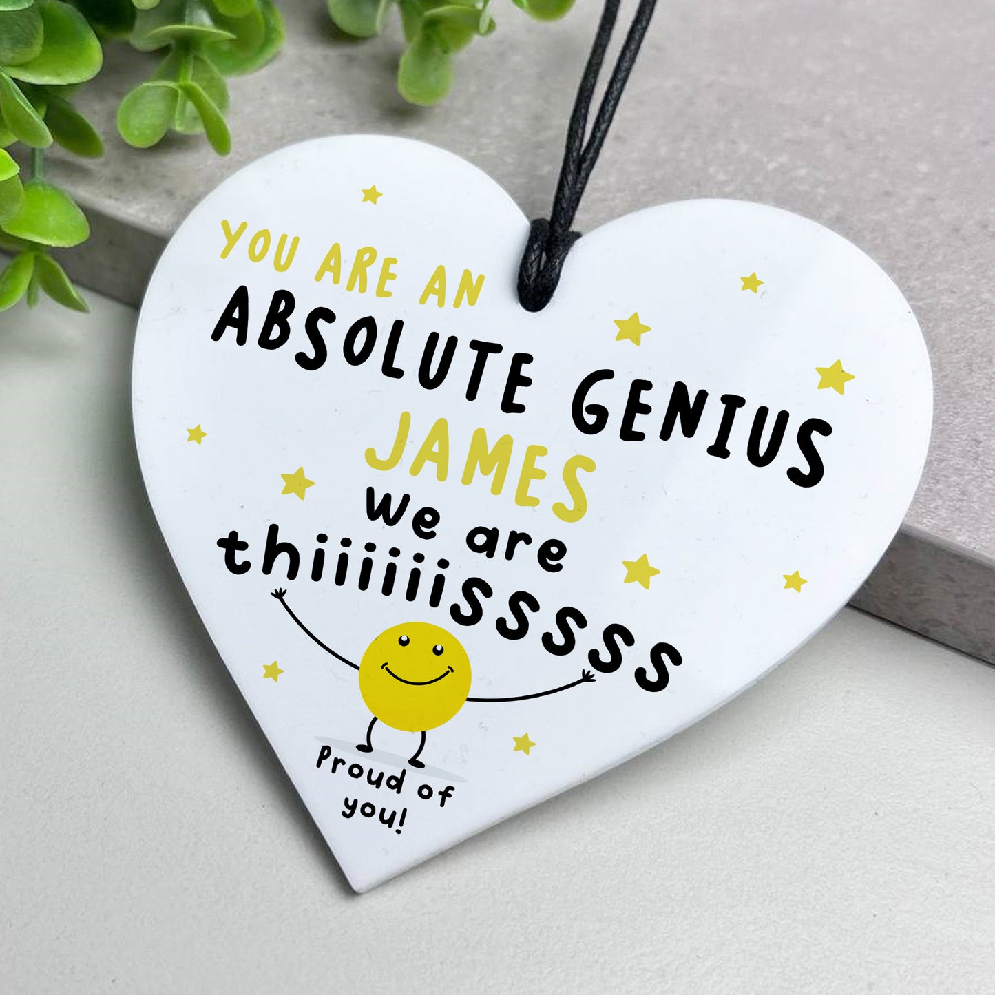 Personalised Congratulations Gift For Exam Results A Level GCSE