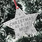 Personalised Cat Gifts Acrylic Star Cat Christmas Decoration