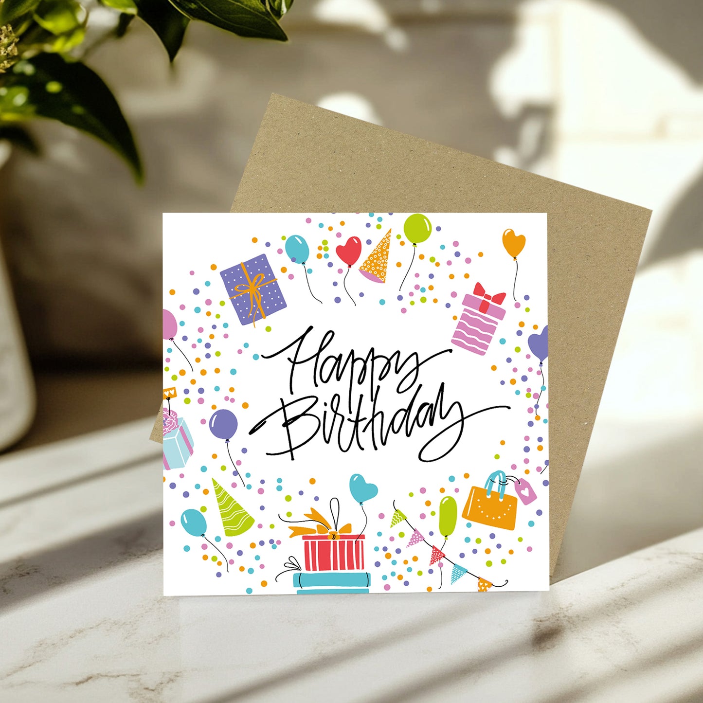Fun Happy Birthday Cards, With Envelope, Birthday Cards for Her