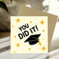 Graduation Card For Daughter Son YOU DID IT Card Congratulations
