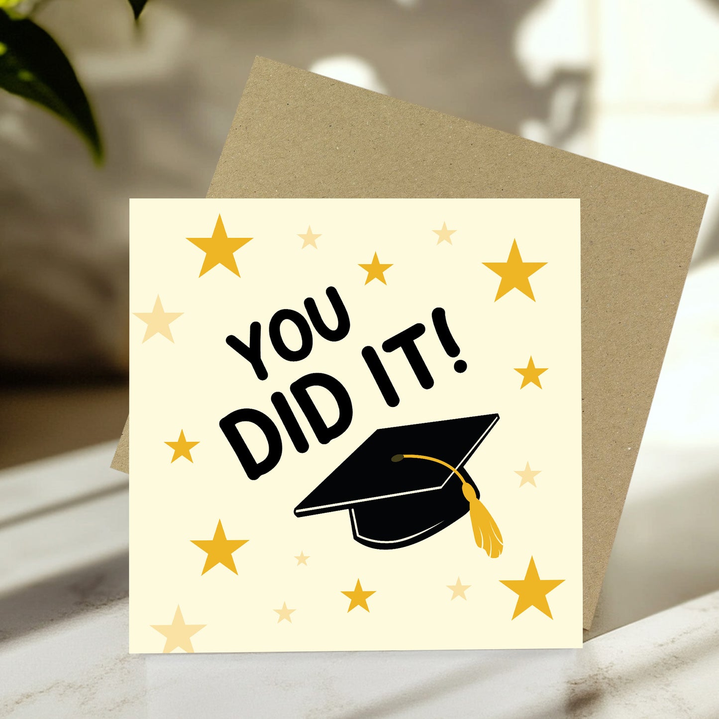 Graduation Card For Daughter Son YOU DID IT Card Congratulations