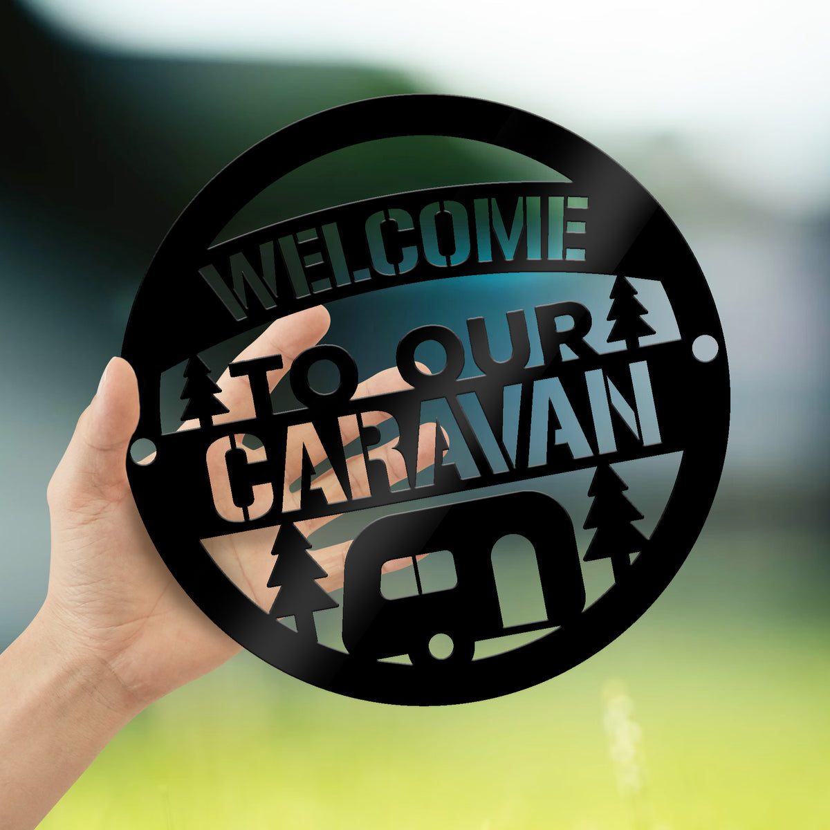 Welcome Sign For Caravan Funny Caravan Gift For Caravan Lover