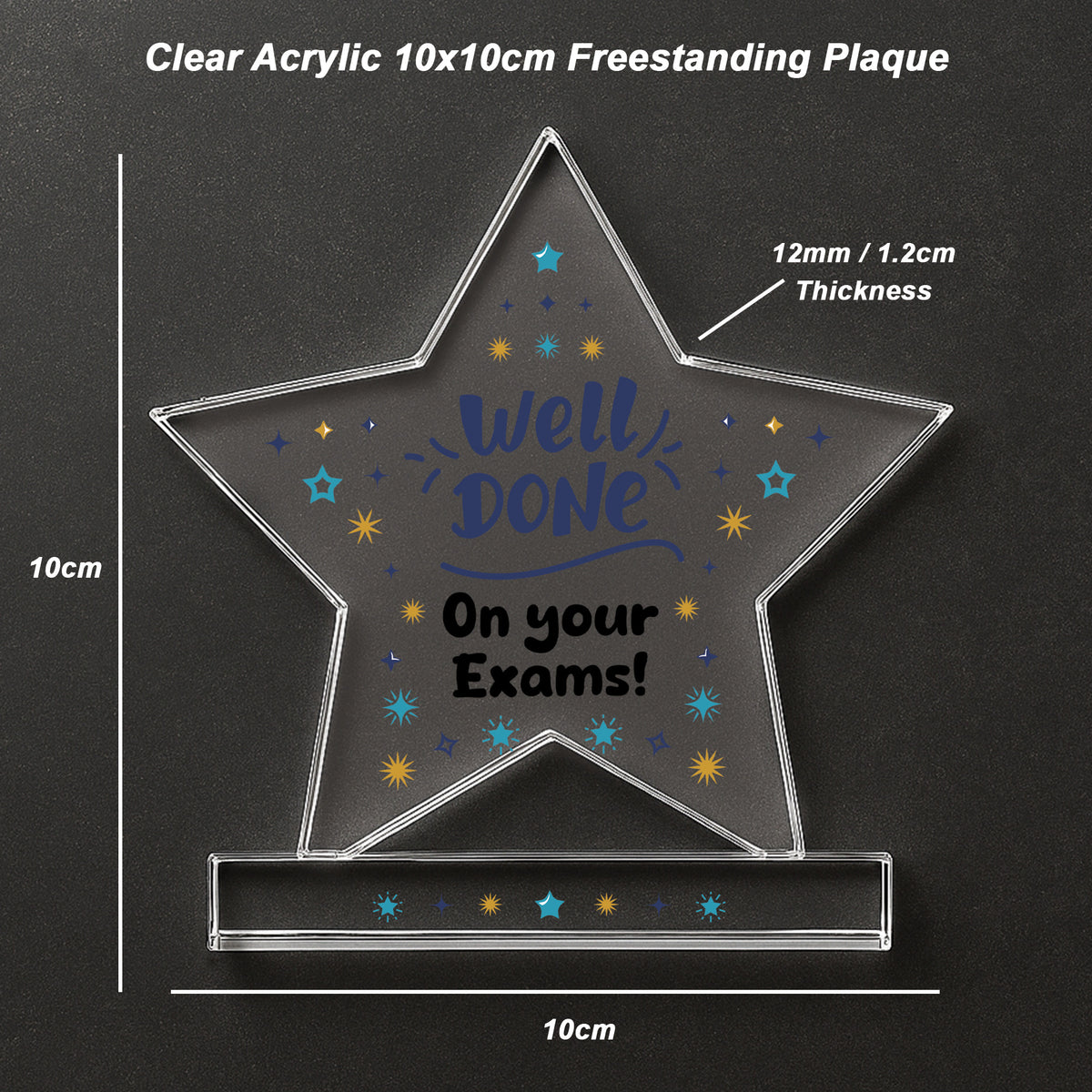 Congratulations Plaque Well Done On Your Exams Results Day Gifts