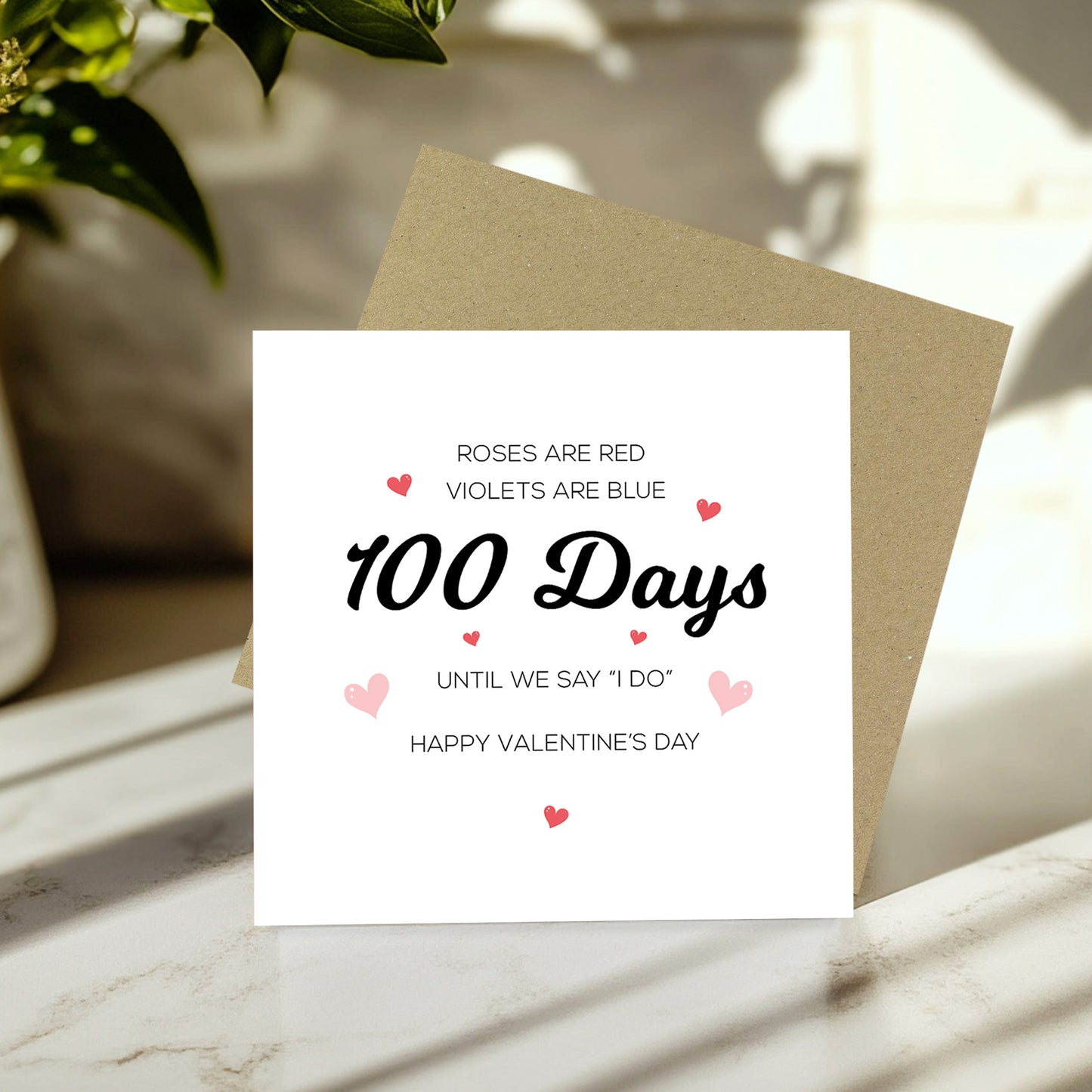 Personalised Fiance Valentines Card For Fiance Valentine's Card