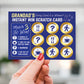 Fathers Day Gift For Grandad Birthday Gifts Novelty Scratch Card