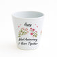 7th Anniversary Gift For Wife Husband Novelty Ceramic Plant Pot