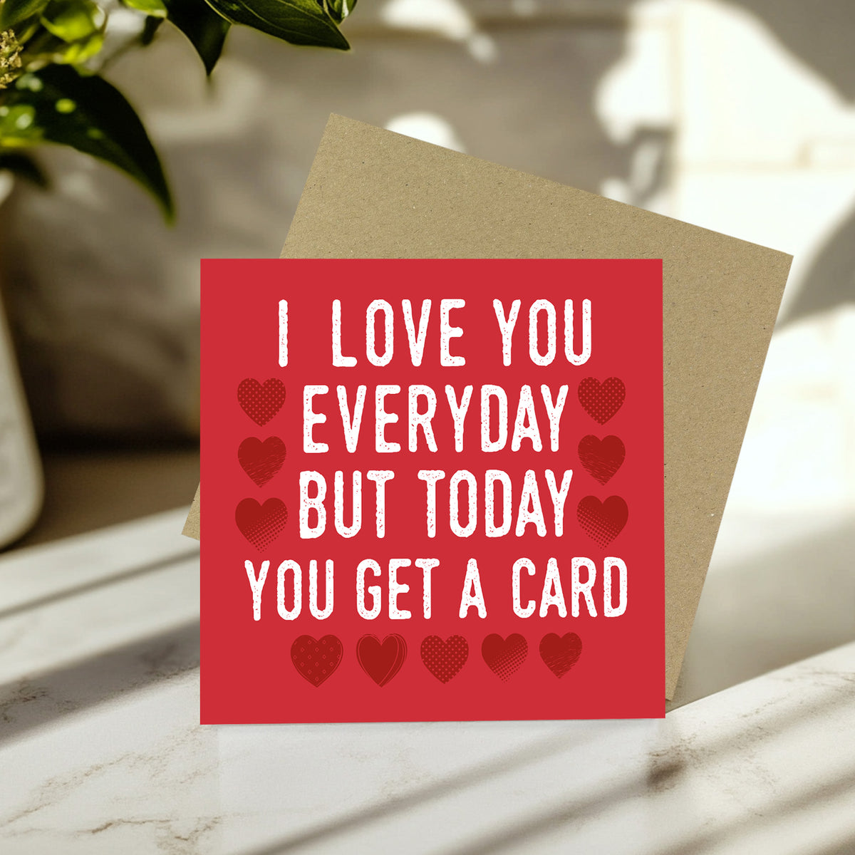 Valentines Day Card for Wife Husband Girlfriend Boyfriend