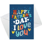 Fathers Day Card For Dad Pack Of 6 Cards For Dad Greetings Card