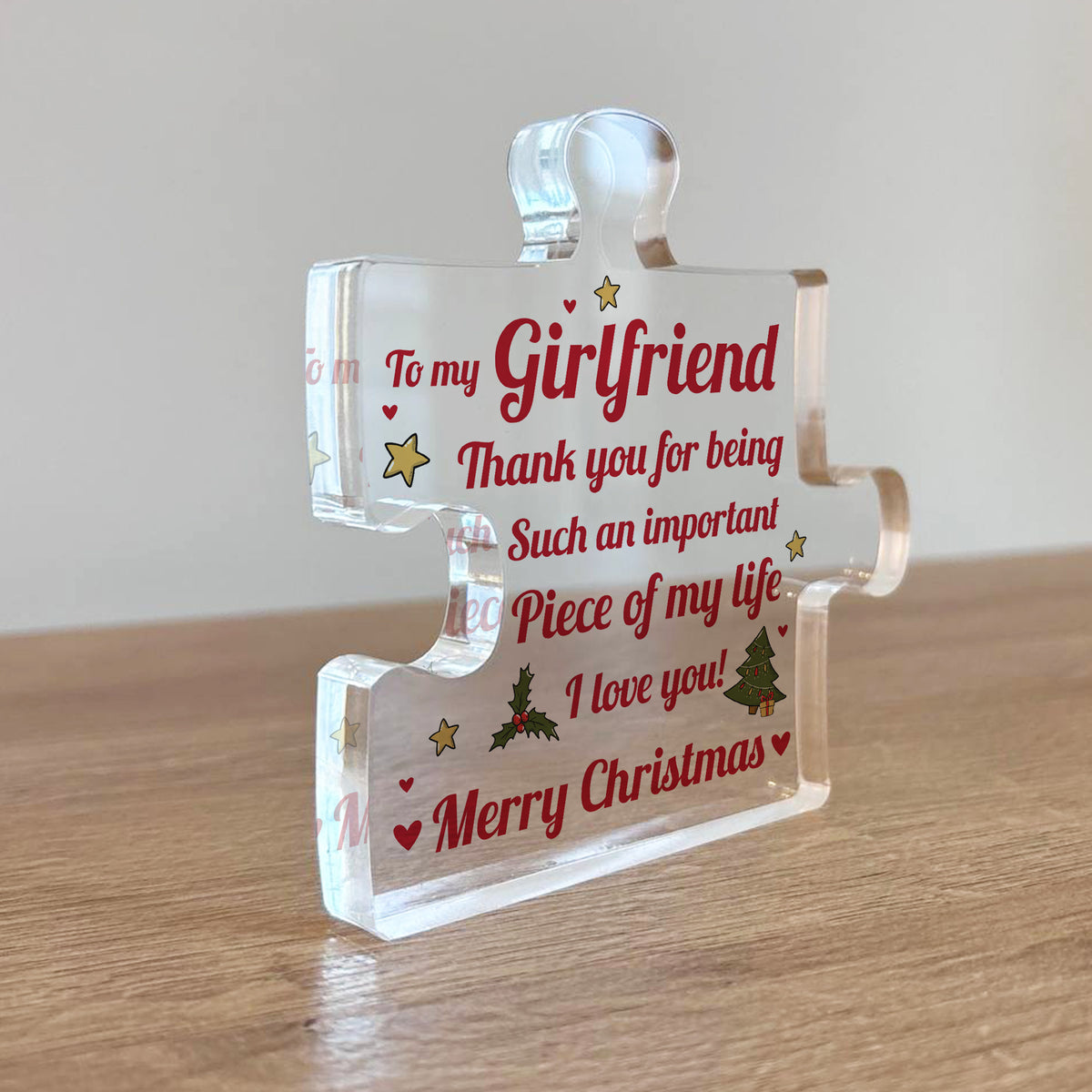Gifts For Girlfriend Thank You Important Piece Of My Life