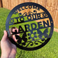 Garden Signs and Plaques for Outside Acrylic Garden Signs