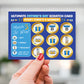 Gifts for Dad Scratch Card Novelty Fathers Day Gift Scratch Card