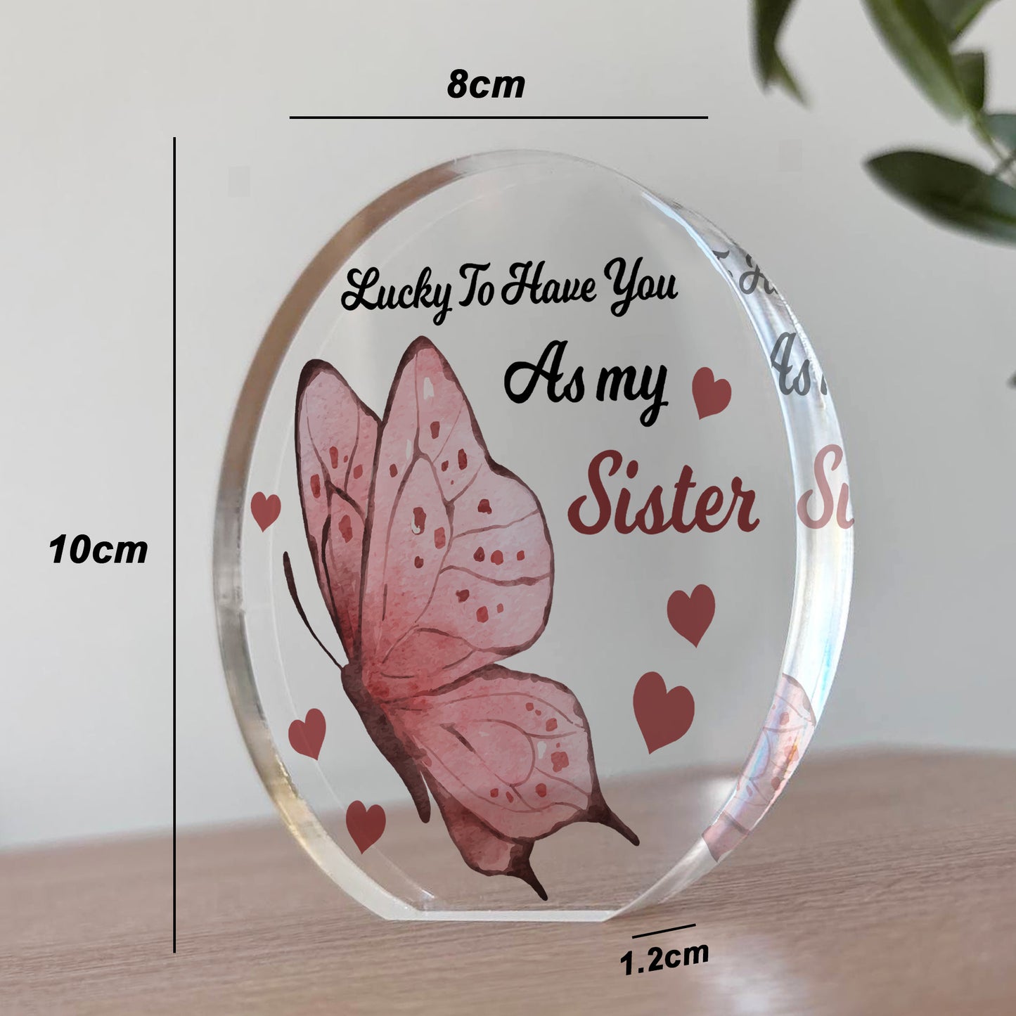 Lucky To Have You As My Sister Gift For Sister Gift From Brother