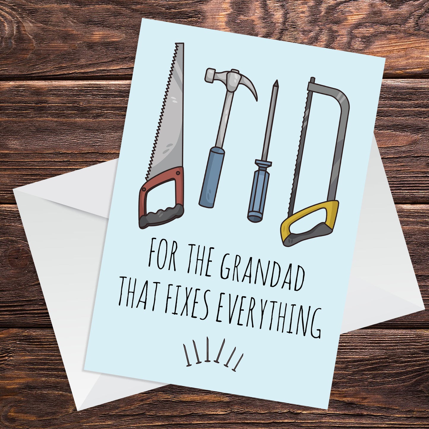 Funny Card For Grandad Fathers Day Card With Envelope Birthday