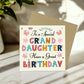 Granddaughter Birthday Card For Granddaughter Age 1 3 5 6 7 8