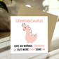 Grandma Birthday Card for Her Grandmasaurus Grandma Card