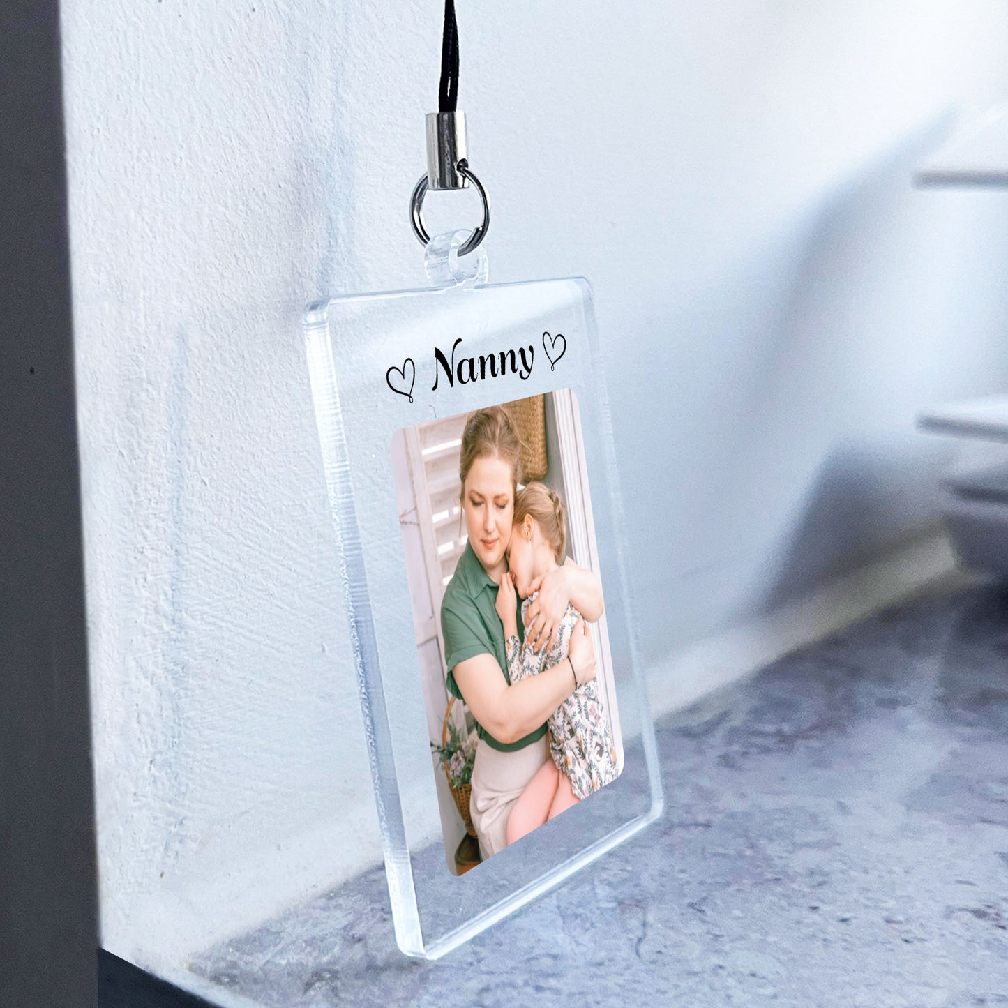 Nanny Keyring Gifts Personalised Custom Photo Acrylic Keychain