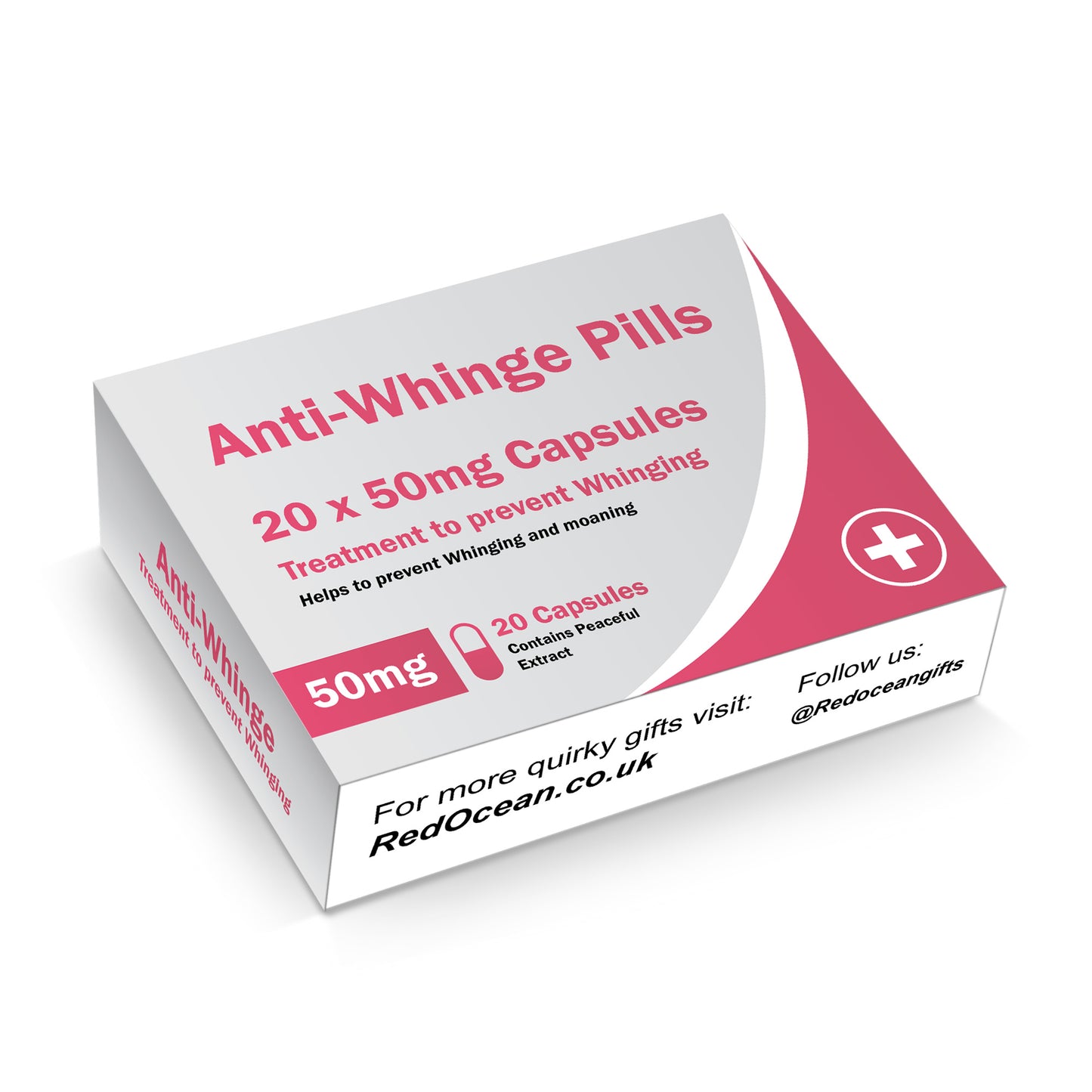 Anti-Whinge Funny Joke Pill Box Prank Gift for Women Anniversary