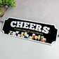 Cheers Plaque Bar Accessories for Home Pub Outside Decoration