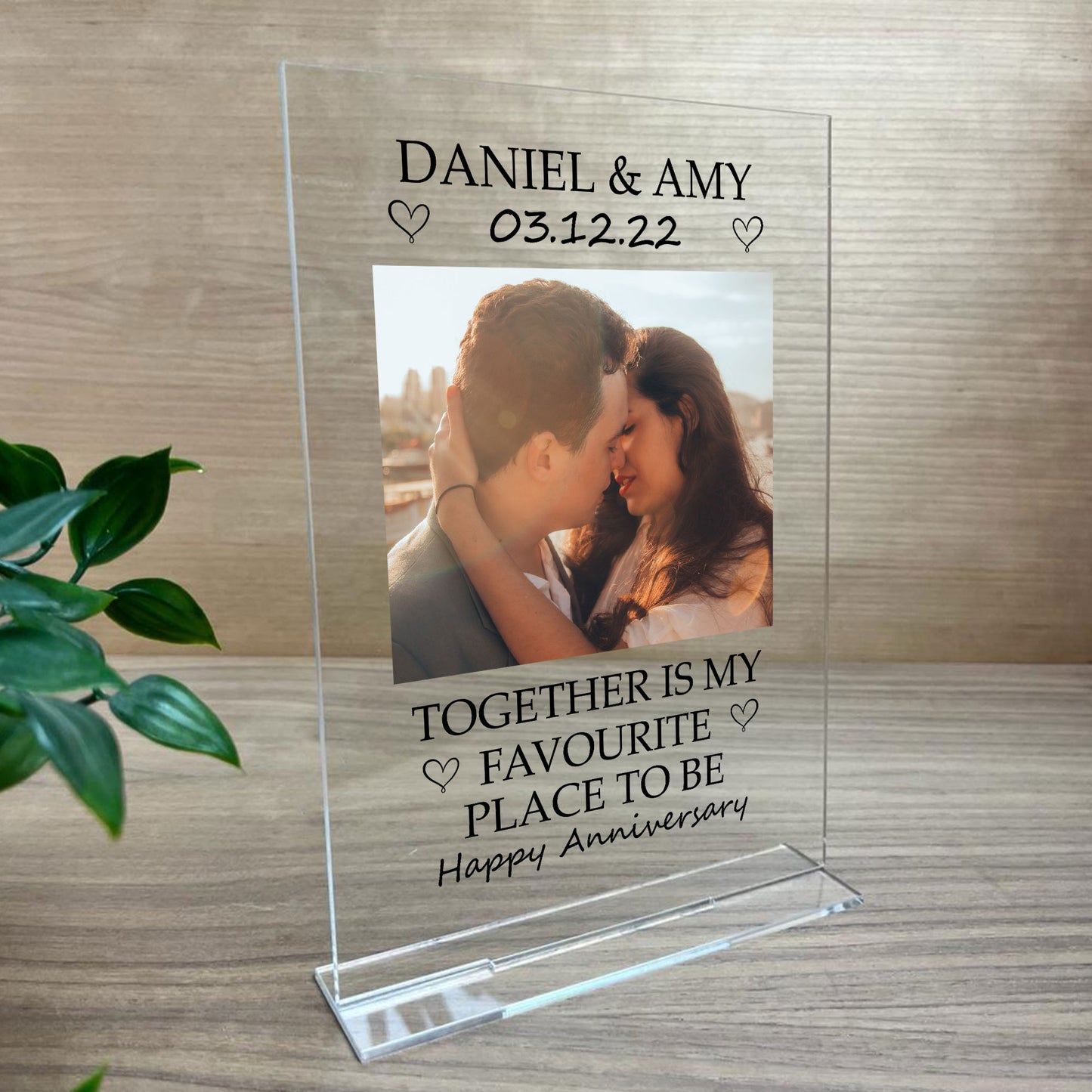 Anniversary Personalised Photo Gift For Boyfriend Girlfriend