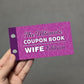 Wife Gifts Coupon Book Novelty Couples Gifts Christmas