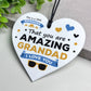 Gift For Grandad For Fathers Day Birthday Amazing Grandad Plaque