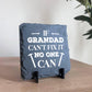Grandad Gifts Standing Slate Plaque From Granddaughter Grandson