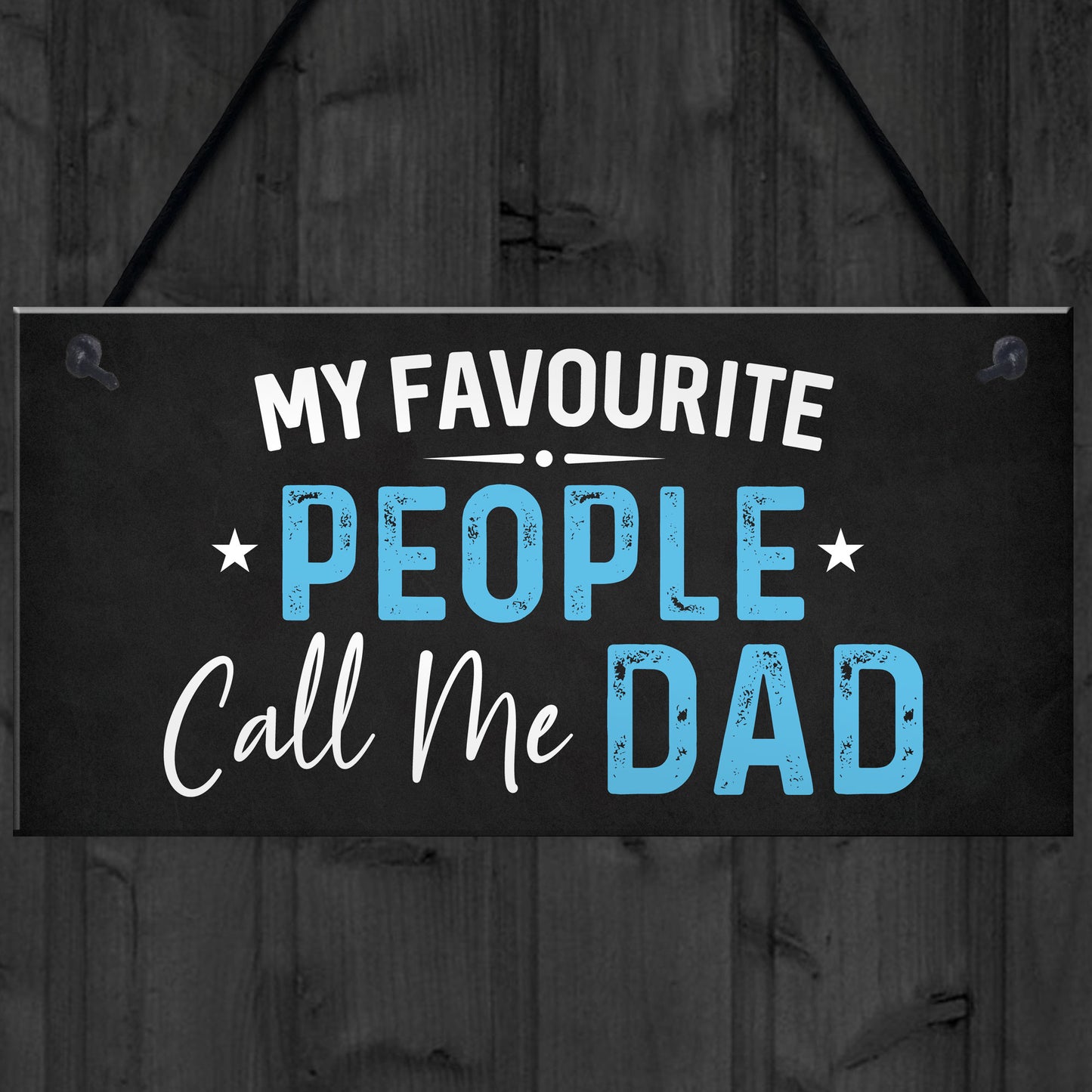Funny Dad Gift Hanging Novelty Sign Gift For Fathers Day