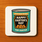 Funny Gift For Fathers Day TOP FARTER Coaster Funny Gift For Dad