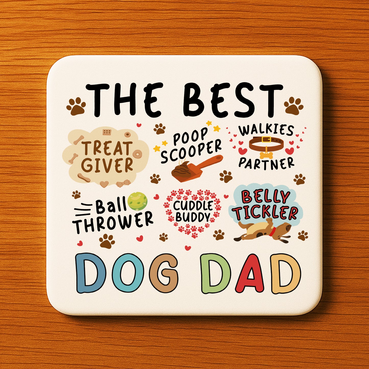 Fathers Day Gift From The Dog Fathers Day Gift For Best Dog Dad