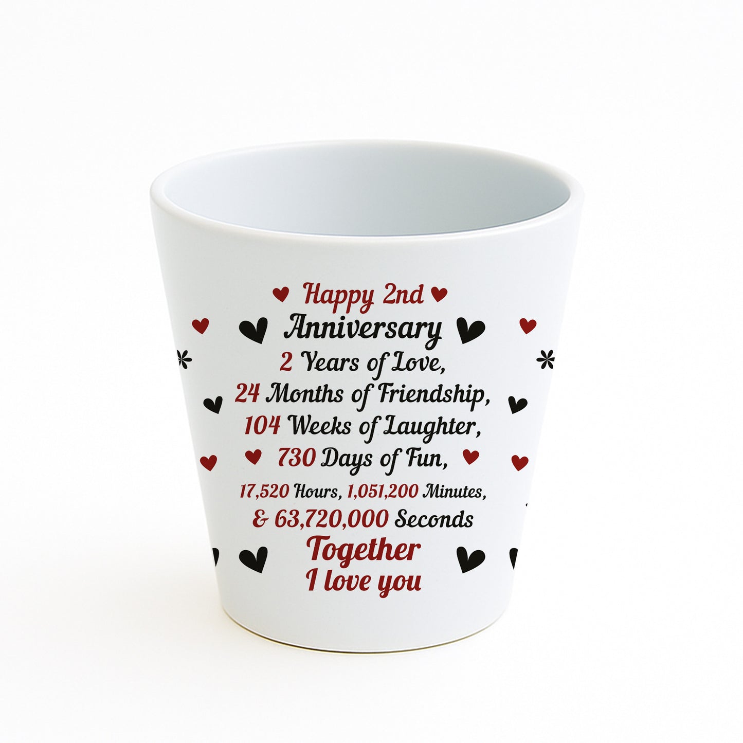 2nd Anniversary Gifts For Wife Girlfriend Boyfriend Couple Gift