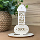 Novelty Gift For Dad Thank You Funny Fathers Day Birthday Gift