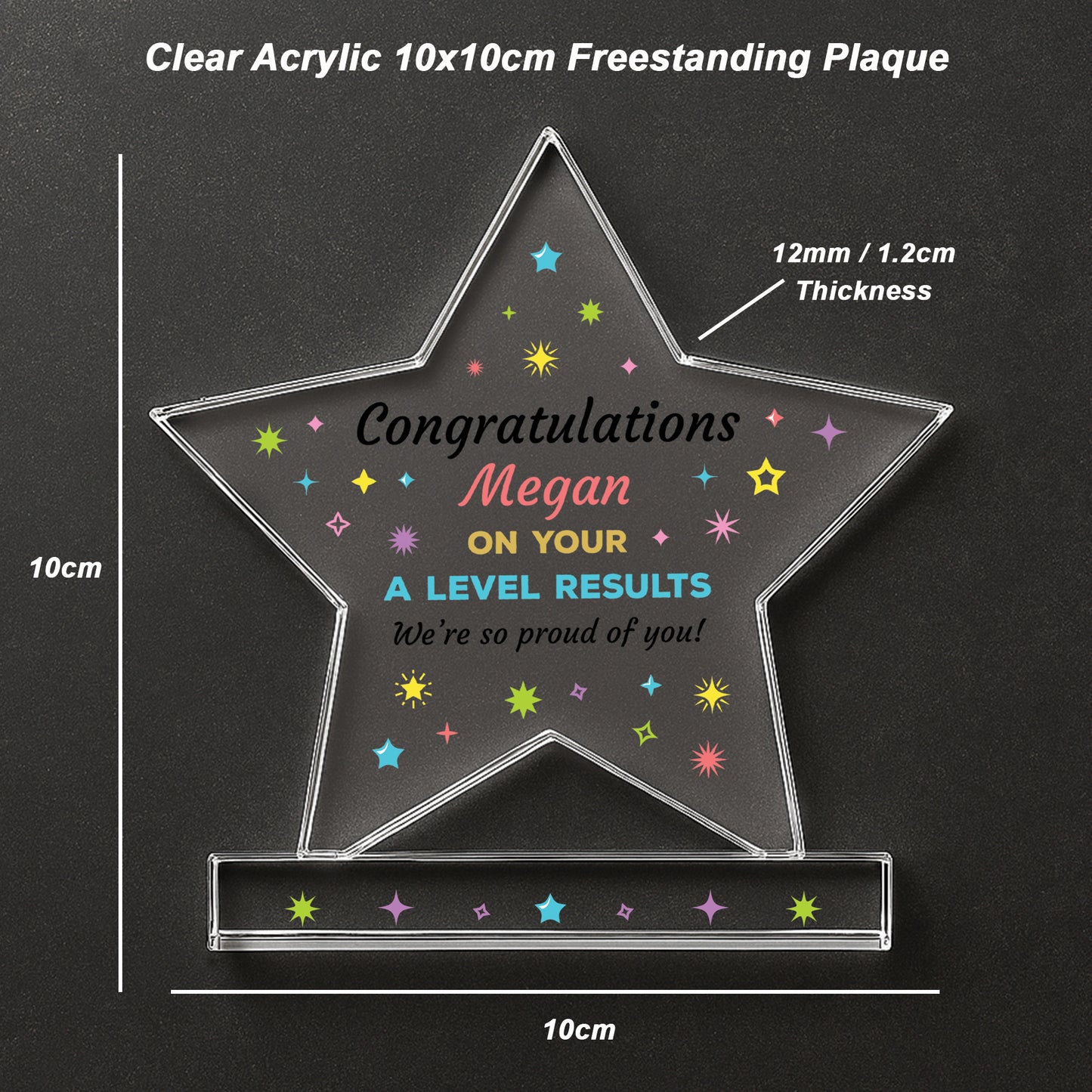 Congratulations Gift For A Level Results Day Personalised