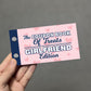 Girlfriend Coupon Book Novelty Gift For Her Couples Christmas