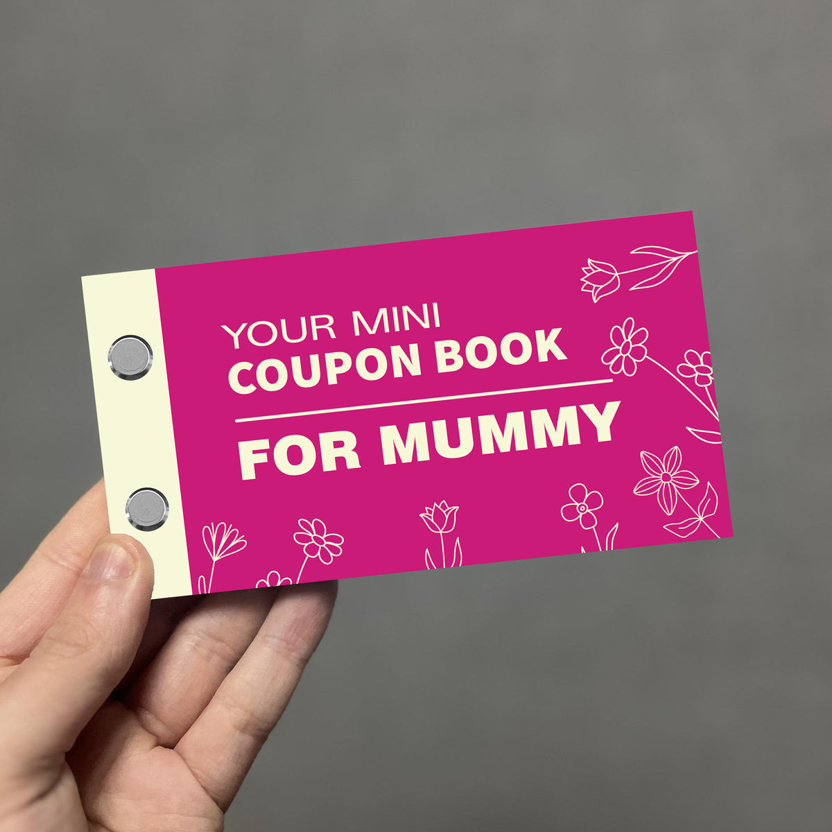 Coupon Book for Mummy, Coupon Cards for Mother's Day, Birthday