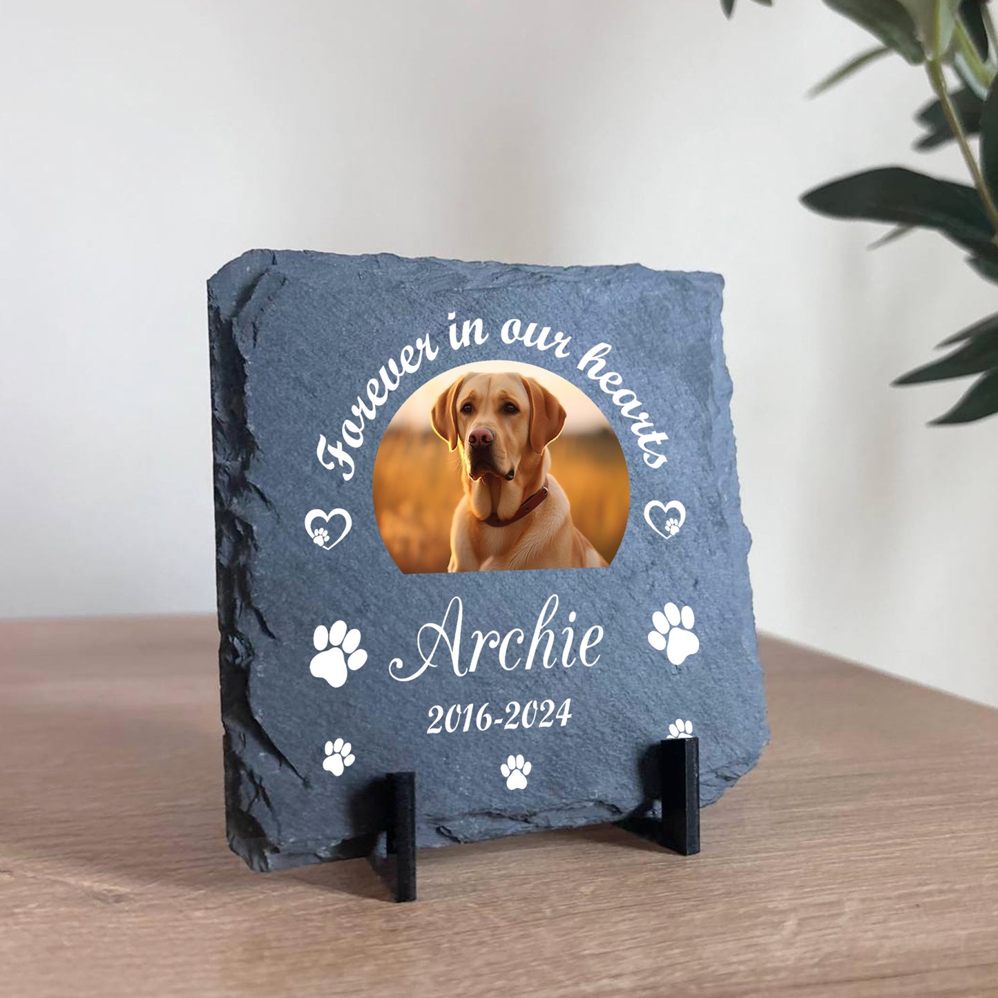 Dog Cat Memorial Plaques For Pet Loss Personalised Pet Memorial